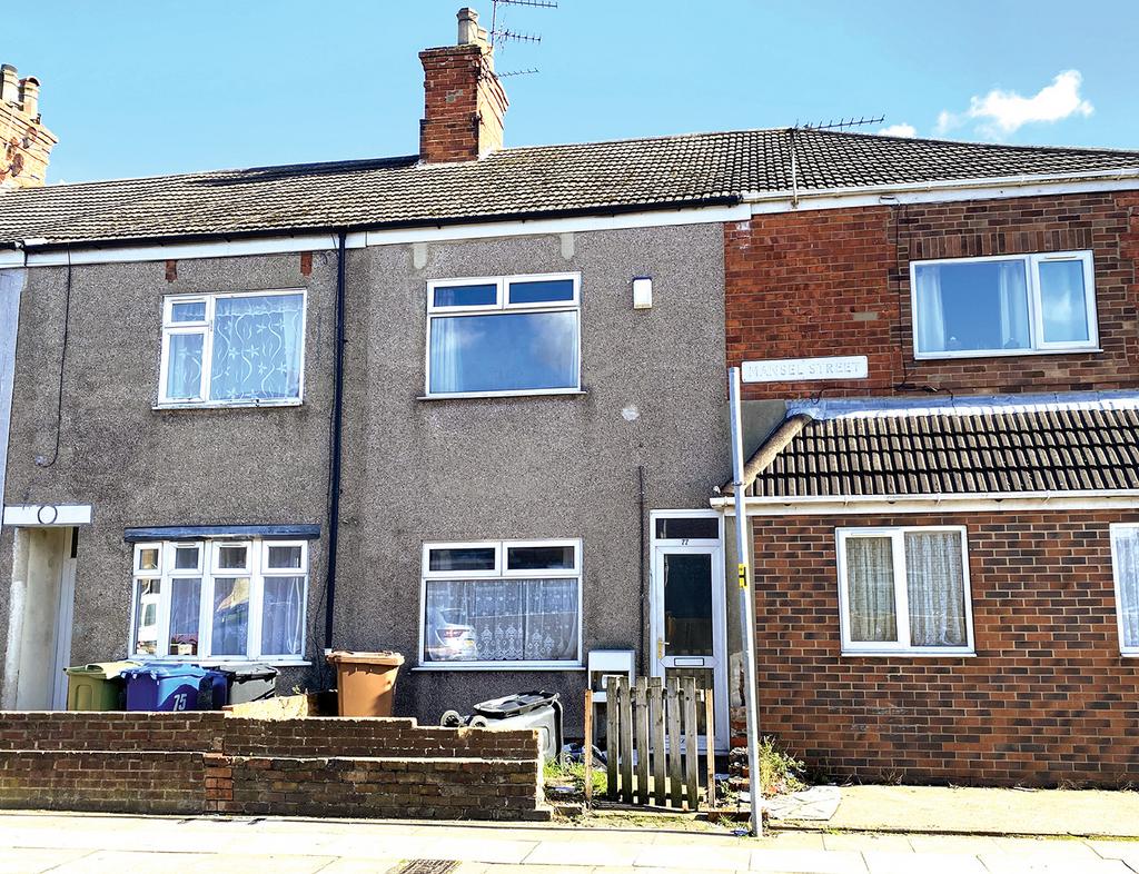 77 Mansel Street, Grimsby 3 bed terraced house for sale £20,000