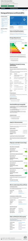 Energy Performance Certificate