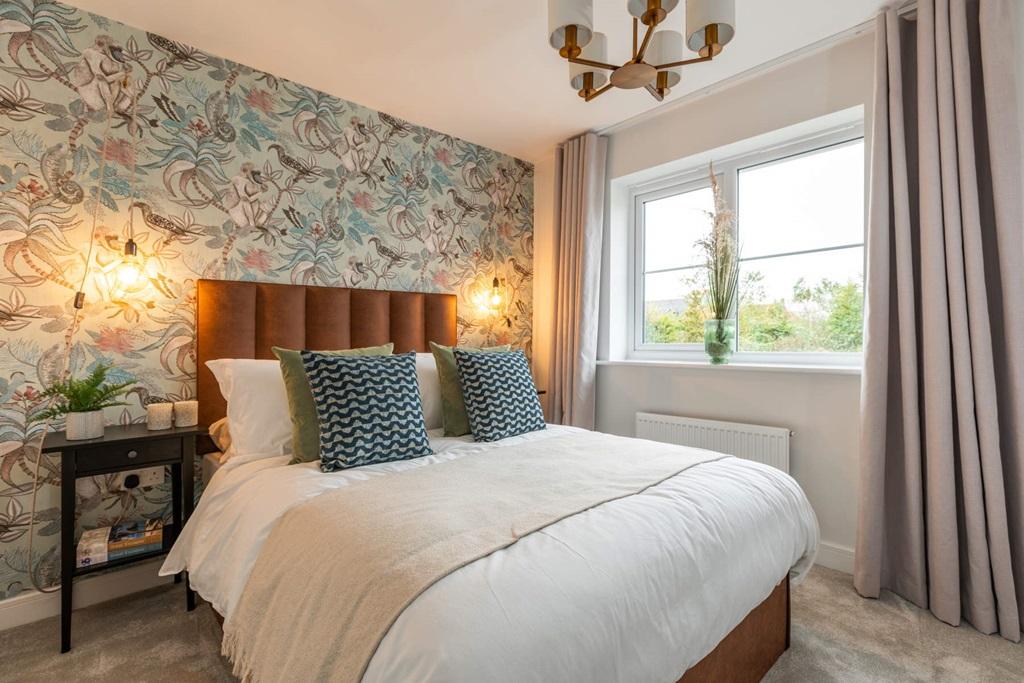 The main double bedroom offers quiet away from...