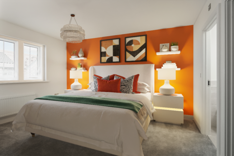 4 bedroom detached house for sale, The Ophelia at Maltings Place at St James’ Park, 45 Mountbatten Way CM23