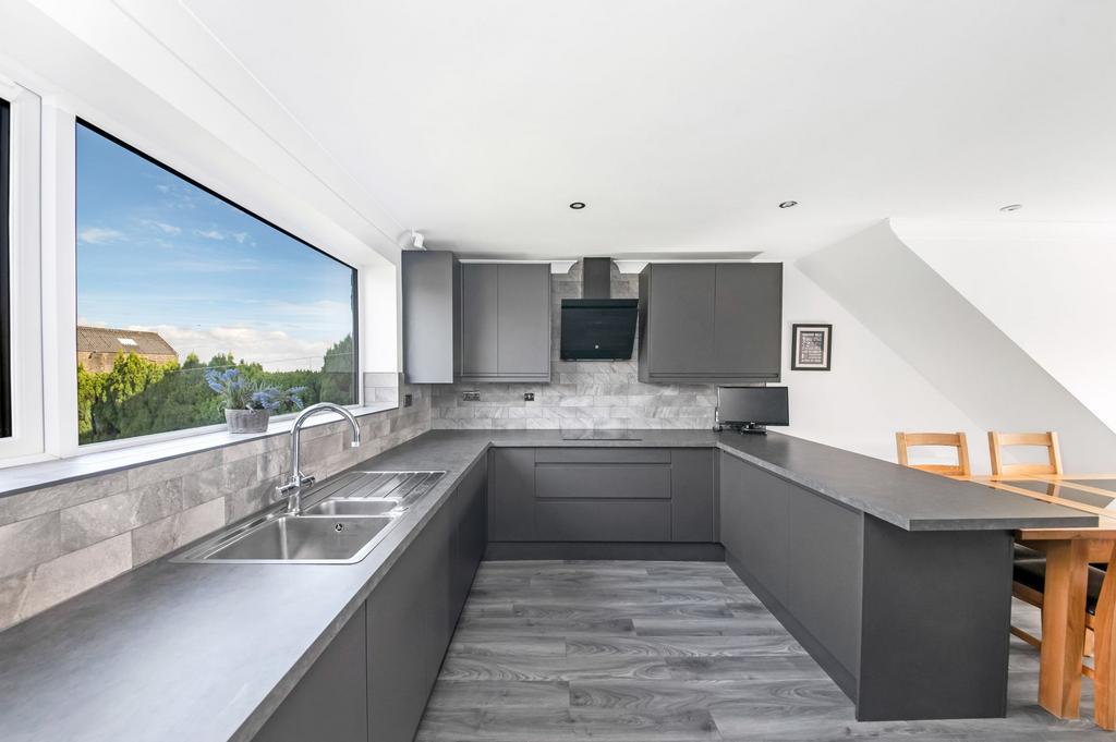 Open plan dining kitchen