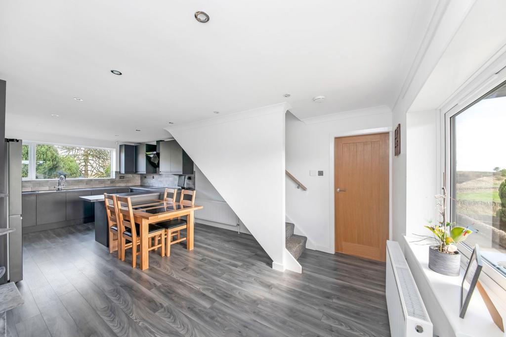 Open plan dining kitchen