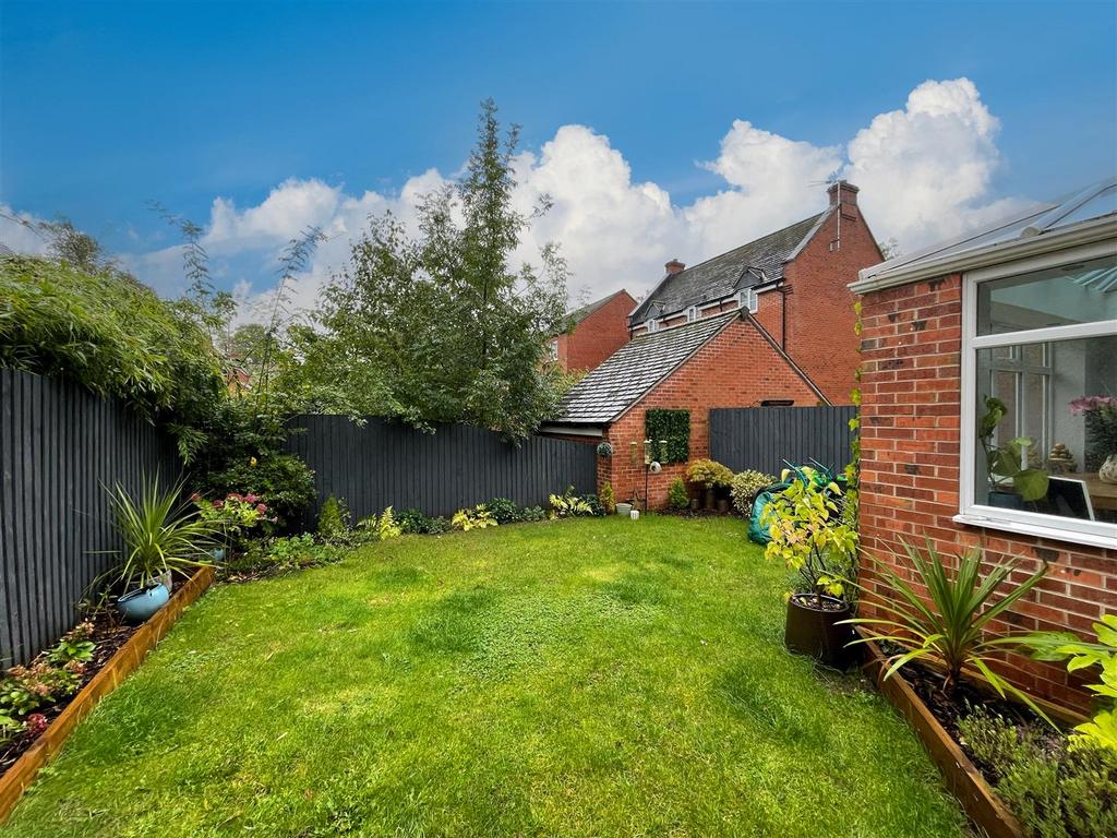 Rear garden
