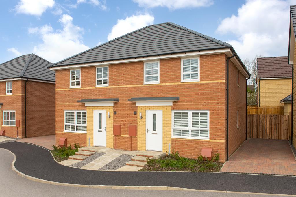 Maidstone at Wigmore Park, New... 3 bed semidetached house for sale