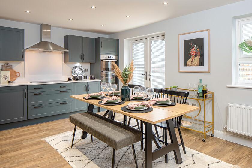 Kitchen in the Ingleby 4 bedroom home