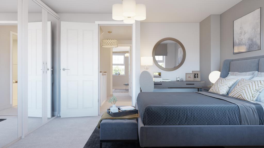 David Wilson Homes Cannington Bedroom