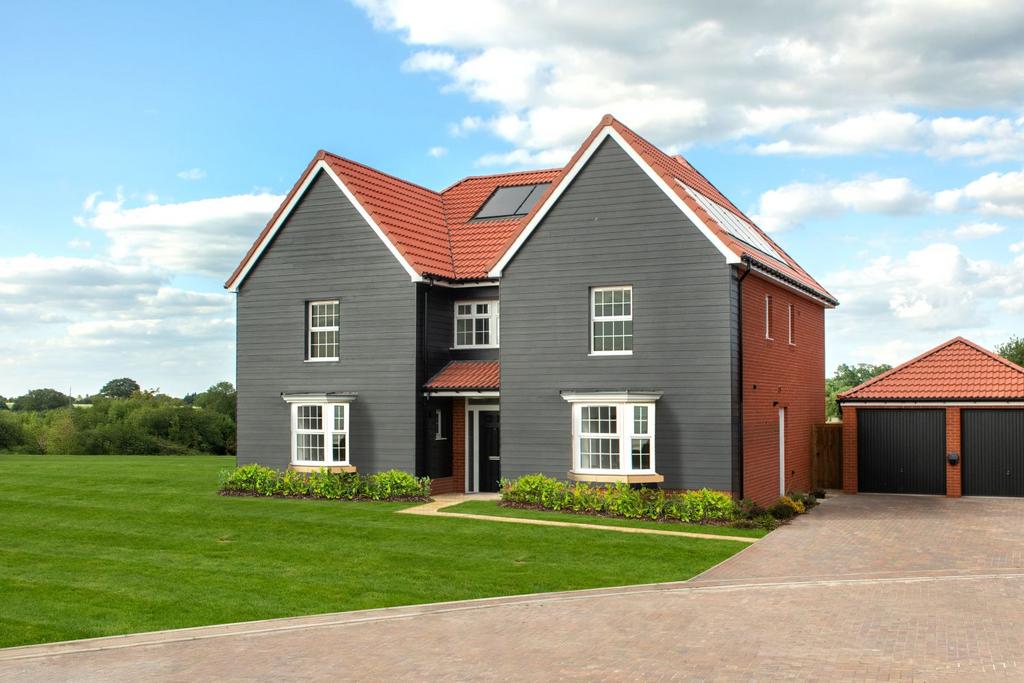 External of the evesham with weatherboarding