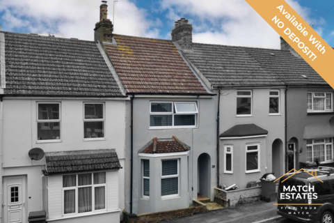 2 bedroom terraced house to rent, Walton Road, Folkestone CT19