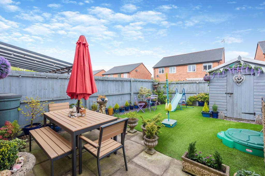 Rear garden