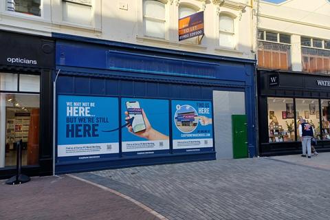 Retail property (high street) to rent, Worthing BN11