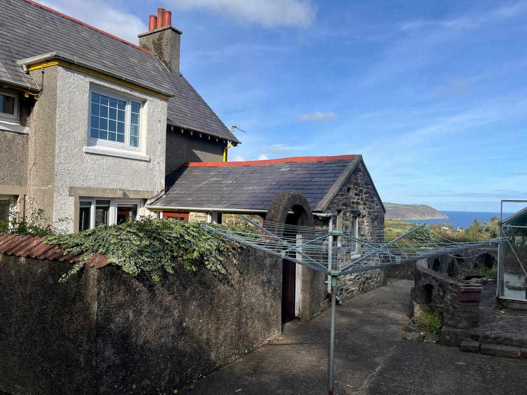 Rear of house with view