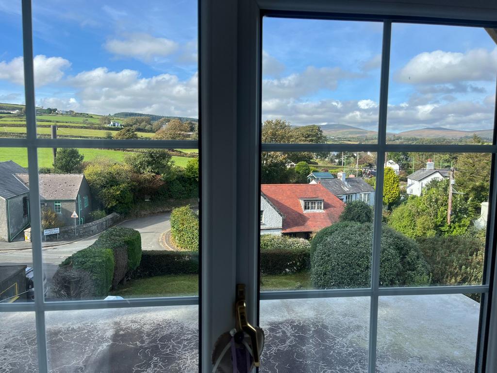 View from Bedroom onto Baldrine Village