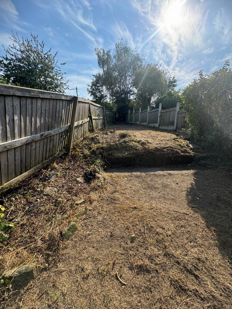 Rear garden