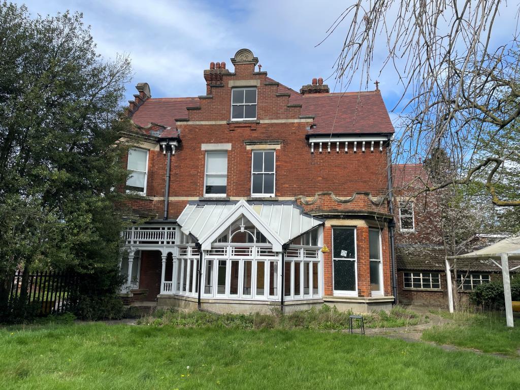 External view of building showing conservatory