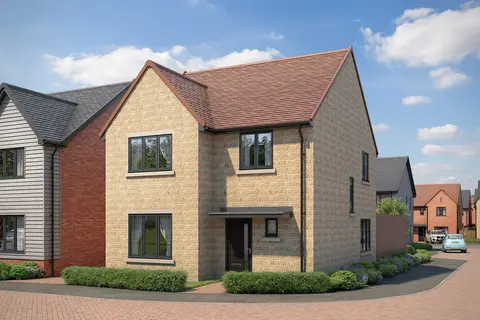 4 bedroom detached house for sale, Plot 343, The Hallam at Bloor Homes at Shrivenham, Oxfordshire, Off New A420 Roundabout SN6