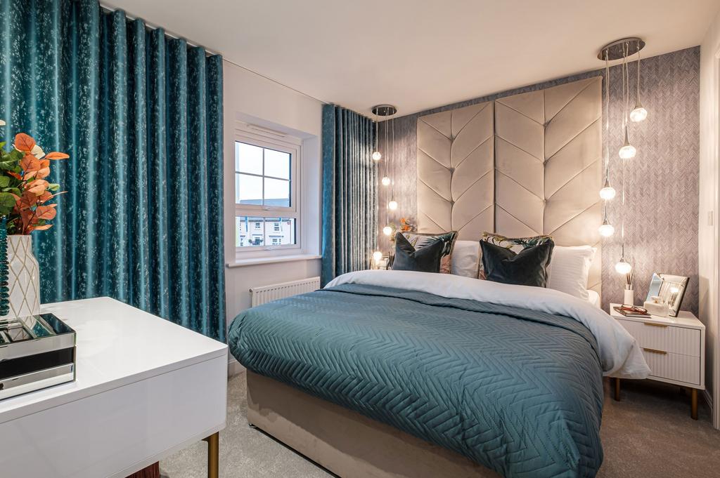 Interior view of the main bedroom in our 4 bed...