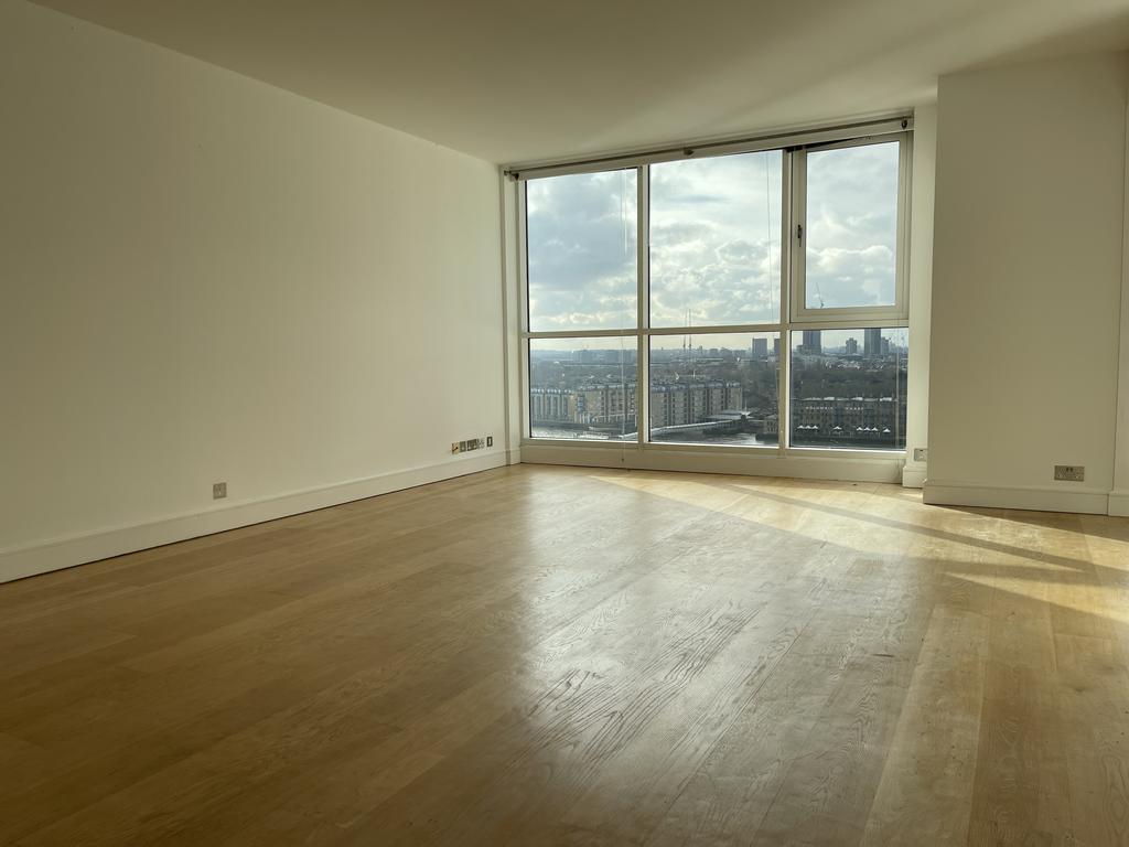 Reception room with views over the River Thames