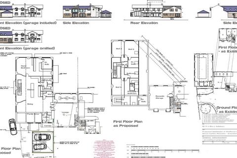 8 bedroom detached house for sale, 5 Bed House (with indoor pool) + 2 Bed Bungalow - multi-generational living,/commercial prospects - Main Street, Carlton