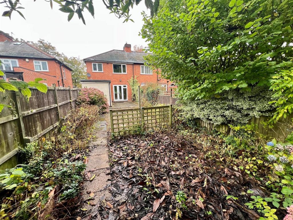 Rear garden