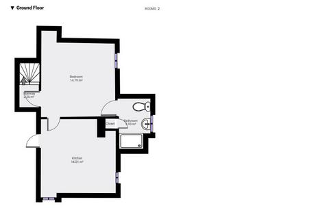 1 bedroom flat to rent, Churchgate, Leicestershire LE11