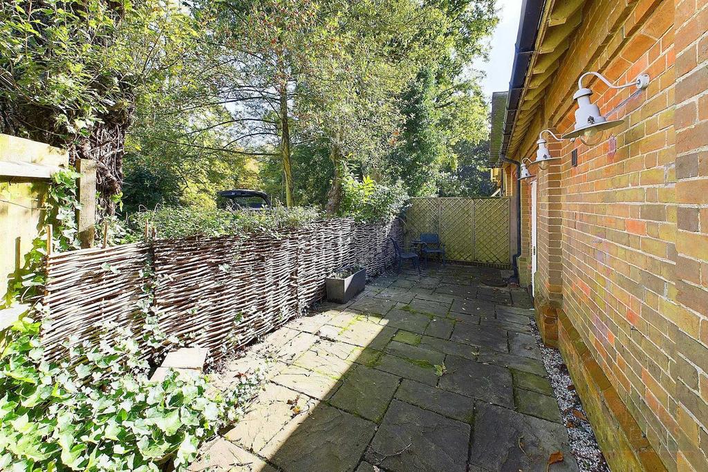 Rear courtyard