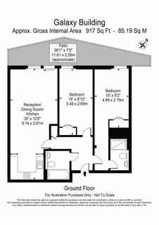 2 bedroom apartment for sale, Galaxy Building, London , E14, London, E14