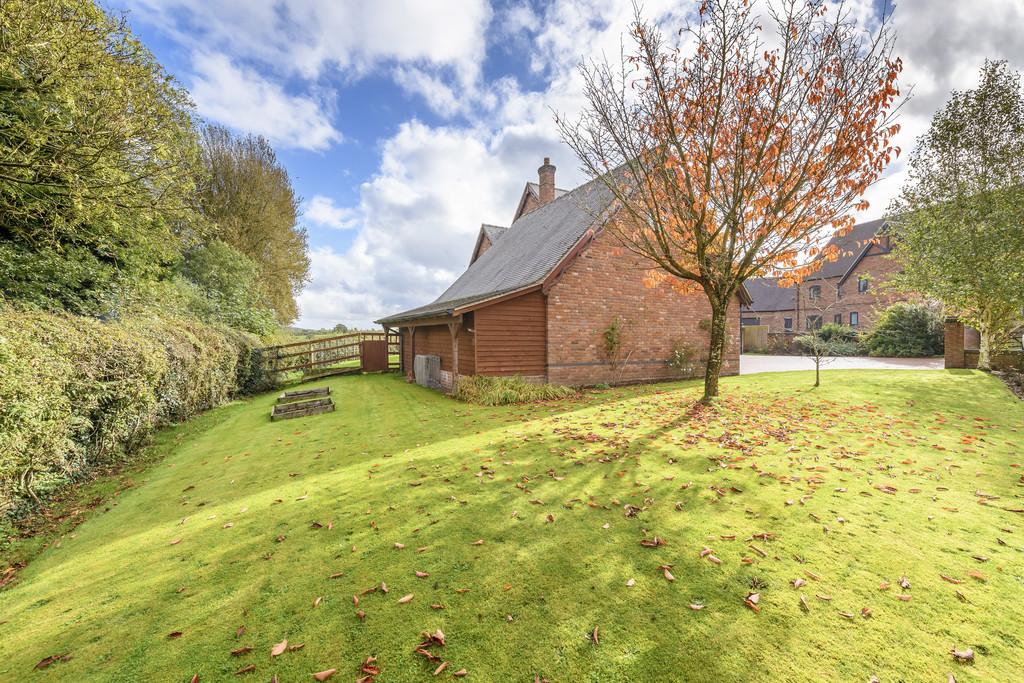 Rear of Detached Double Garage