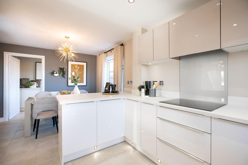 A handy breakfast bar to grab breakfast or a...