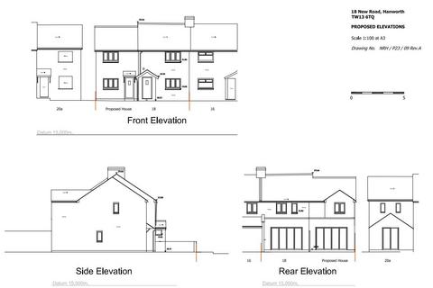 2 bedroom end of terrace house for sale, New Road, Hanworth