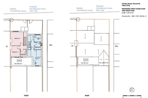 2 bedroom end of terrace house for sale, New Road, Hanworth