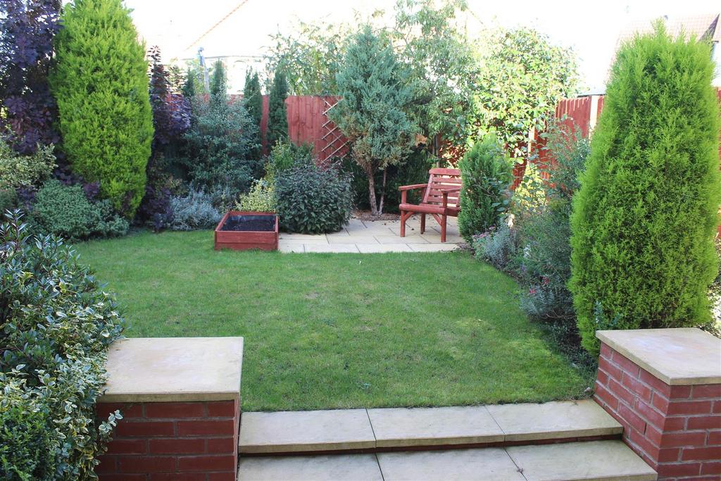 Rear garden