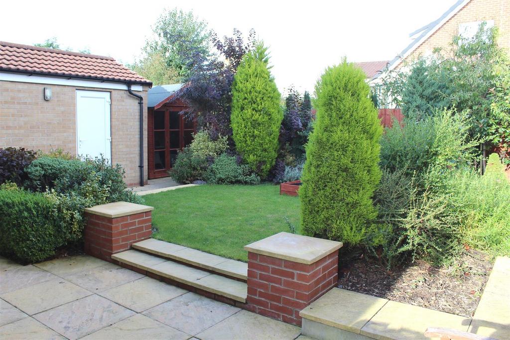 Rear garden