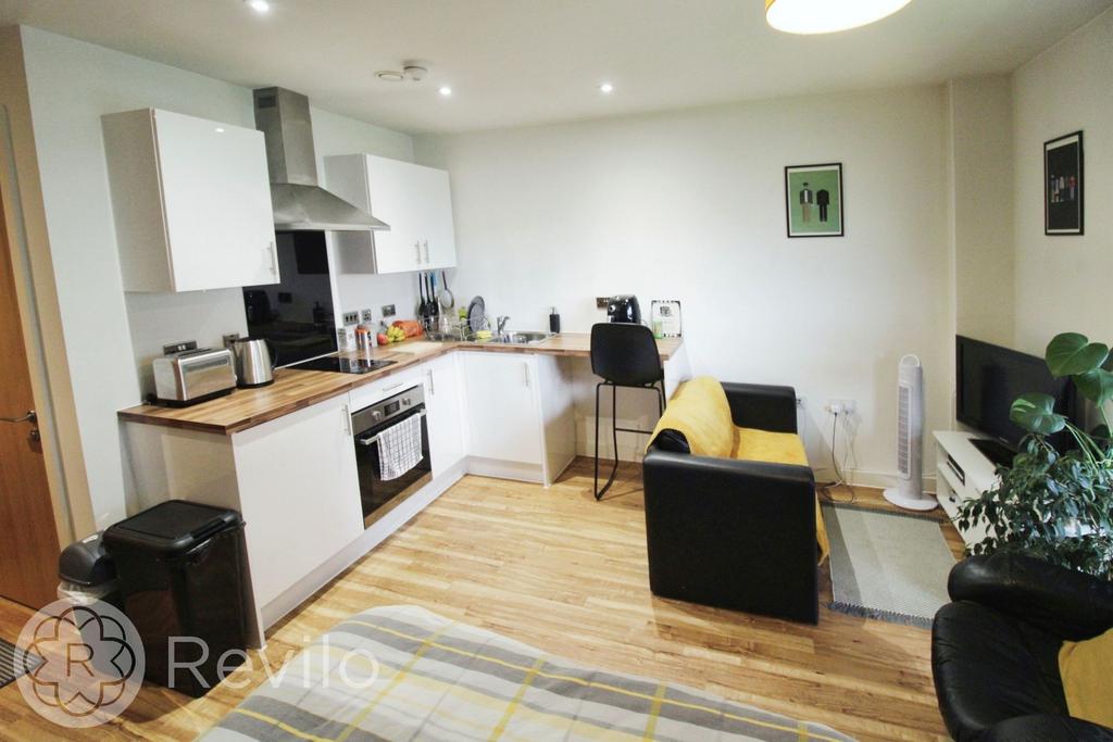 Open Plan Lounge, Kitchen &amp; Bedroom