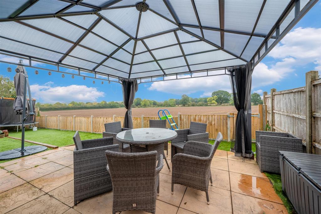 South Facing Rear Patio Area