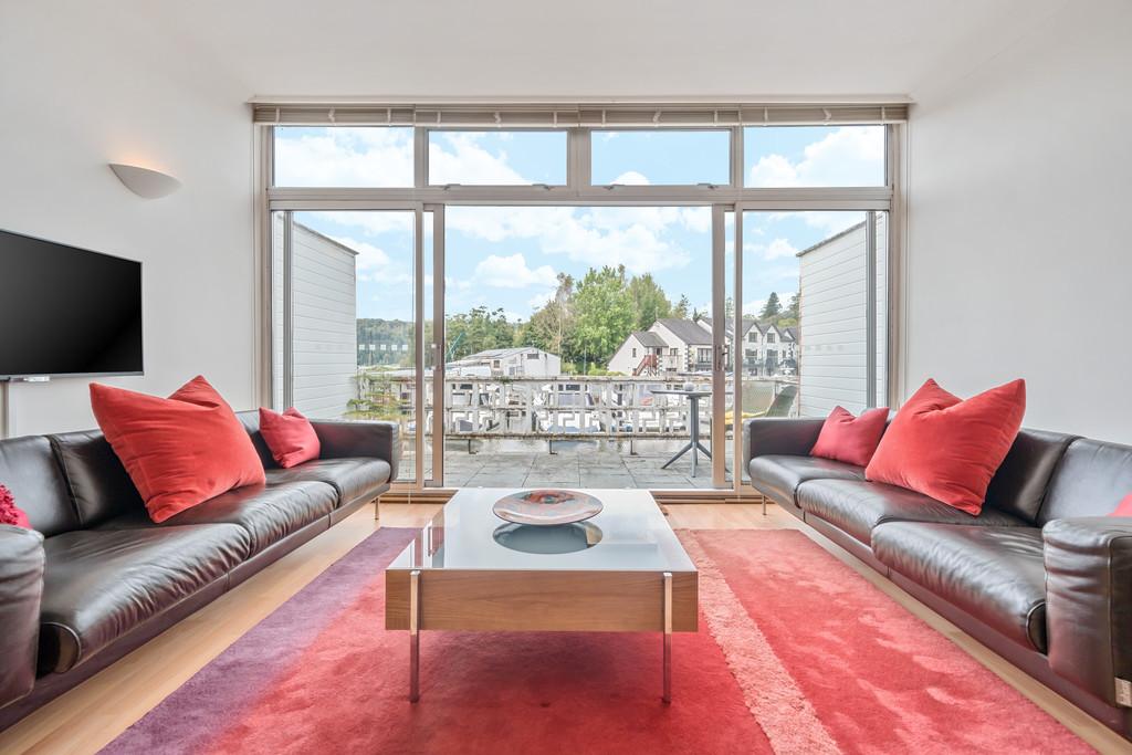 Open plan living room