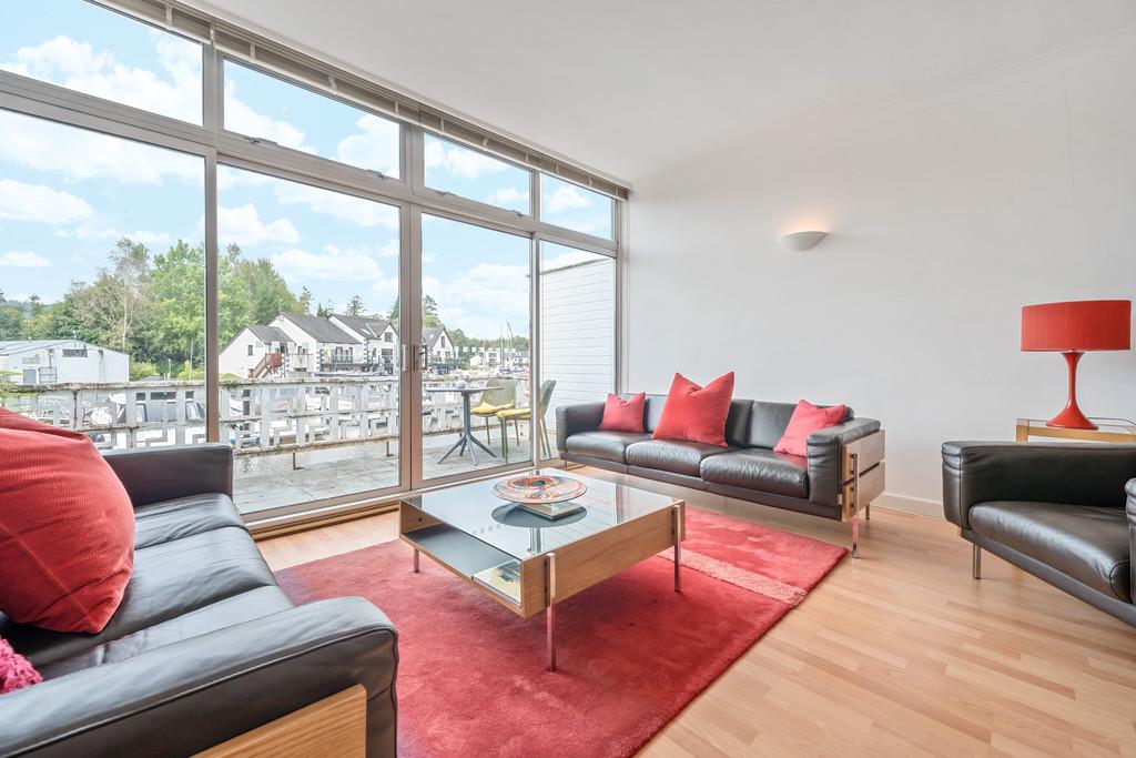 Open plan living room