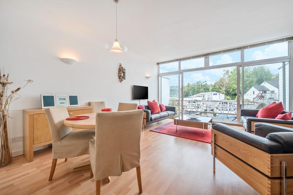 Open plan living room
