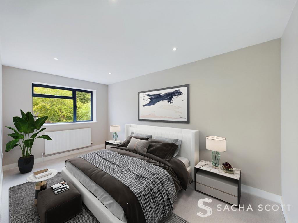 Bedroom 3  - AI Generated – Illustrative Only