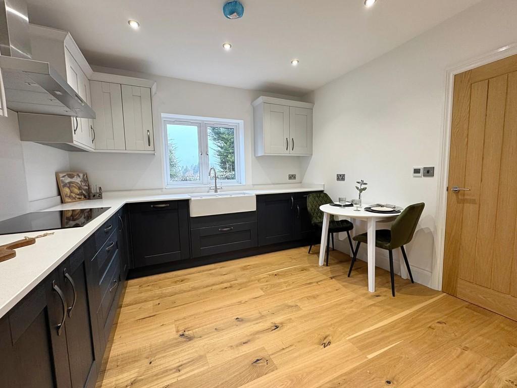 Kitchen from rear door