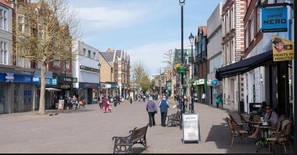 High street staines upon thames tw18