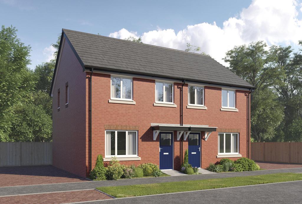 Plot 159, The Tailor at St Wilfrid's... 3 bed semidetached house for