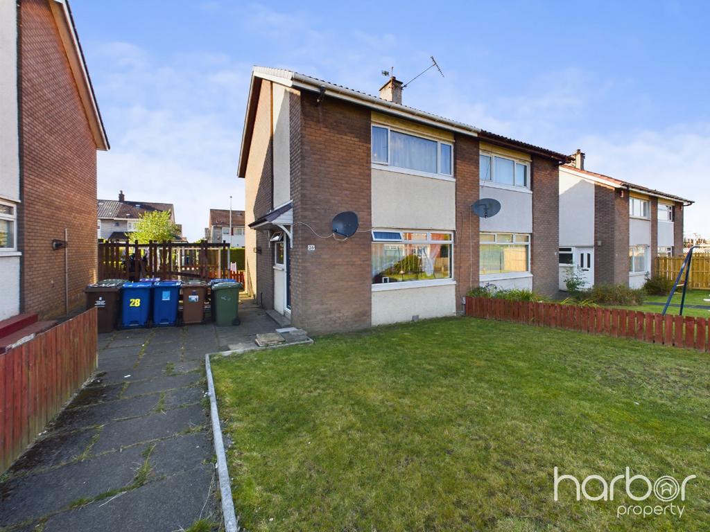 Shieldaig Road, Milton, Glasgow, City... 3 bed semidetached house for