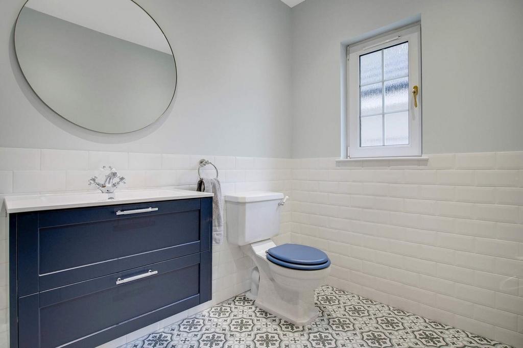 Downstairs cloakroom