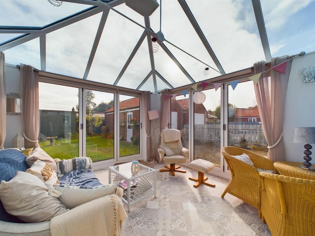 Upvc conservatory: