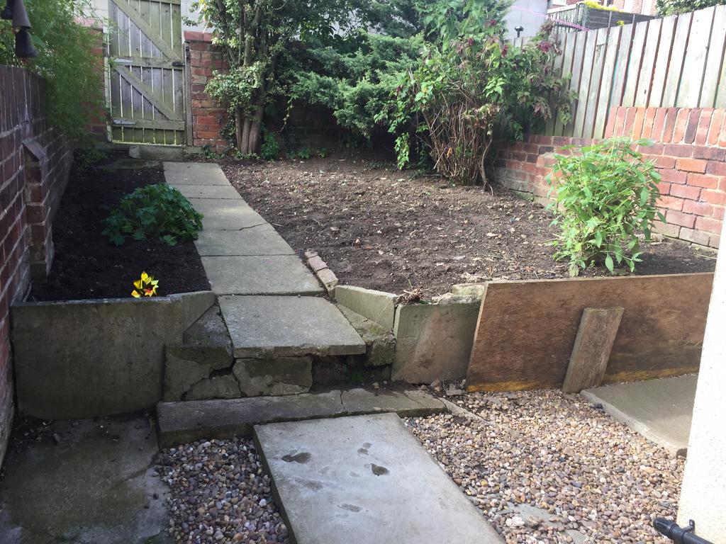 Rear garden