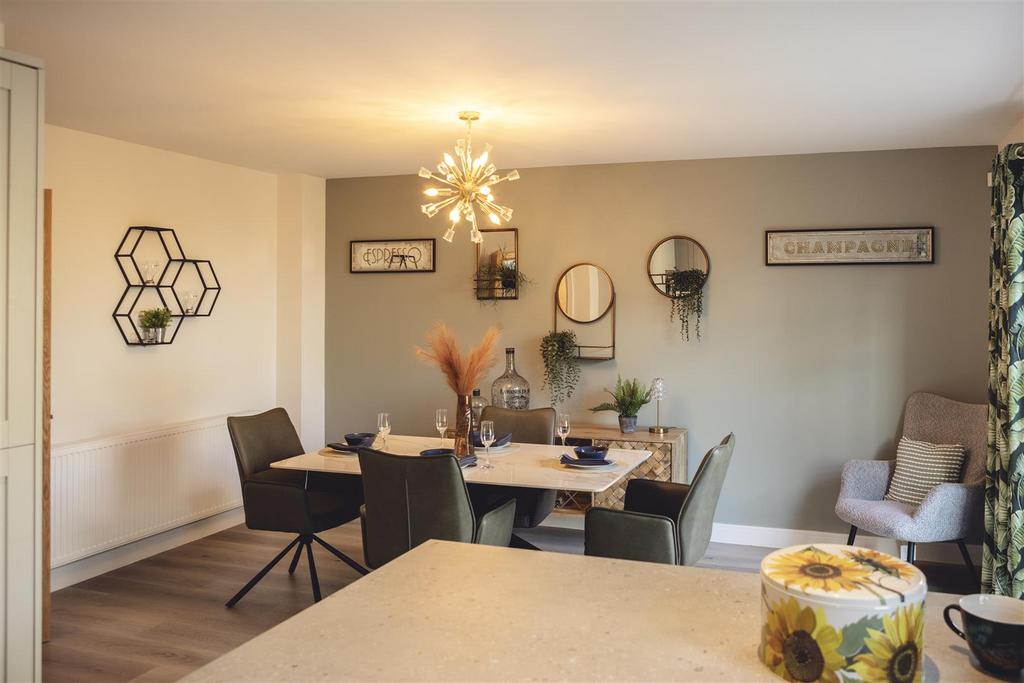 Open plan living kitchen