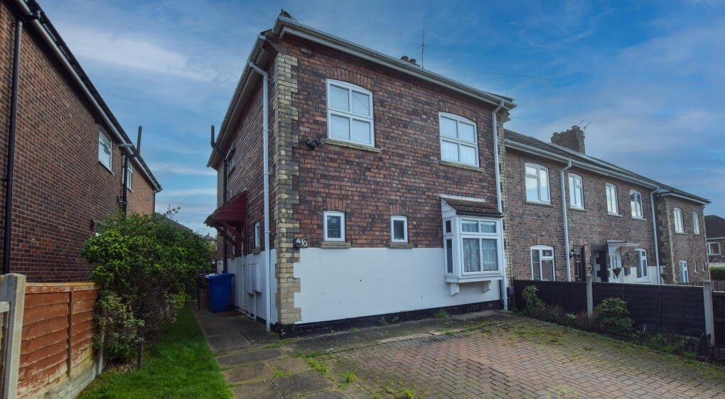 Three bedroom first semi detached house