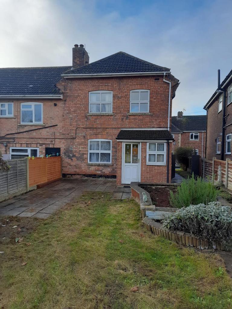 Three bedroom first semi detached house