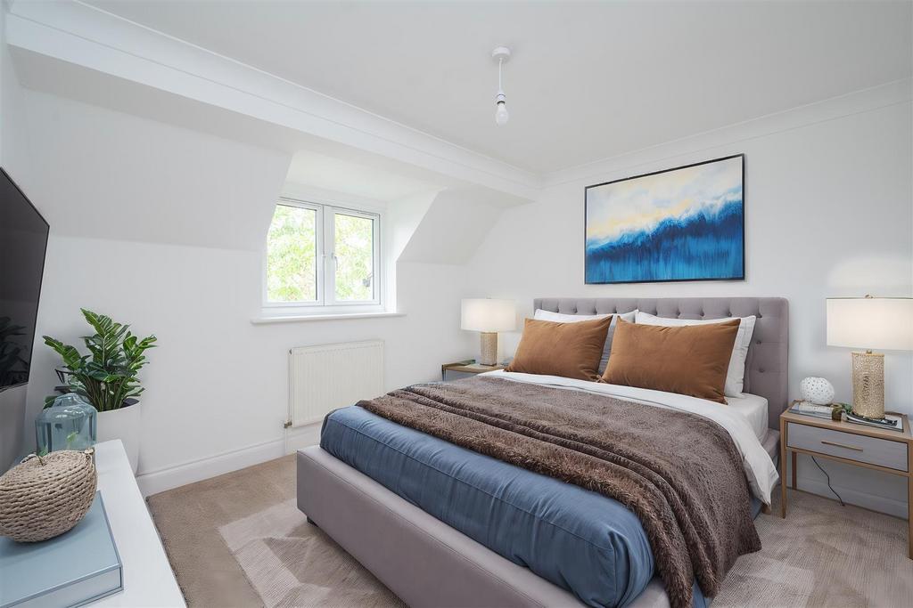 Bedroom 3 with CGI