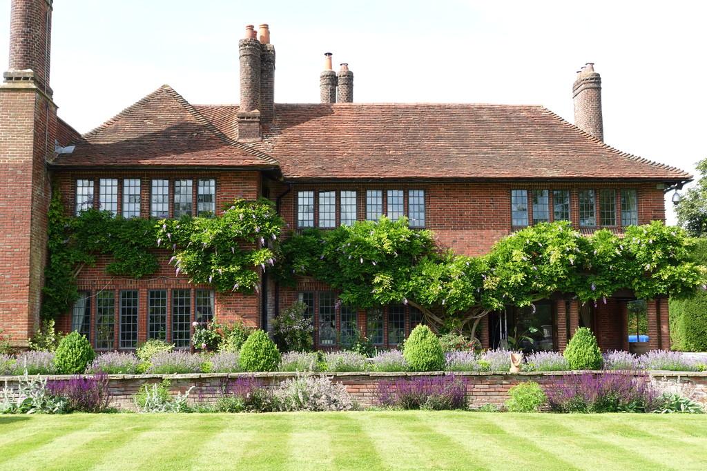 House with Wisteria   CW